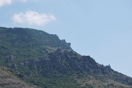 вид на Долину привидений