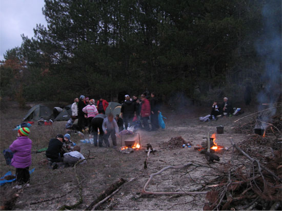 Паломнические поездки - лагерь паломников