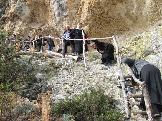 Спуск с Челтер-Мармара Спуск с Челтер-Мармара