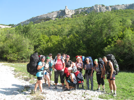Паломники спустились с гор
