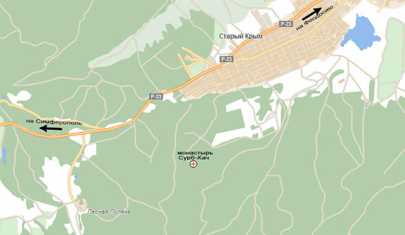 Как добраться в монастырь Сурб-Хач