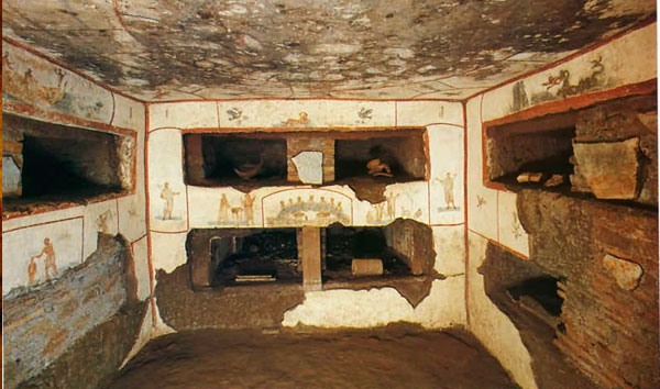 В катакомбах святого Каллиста