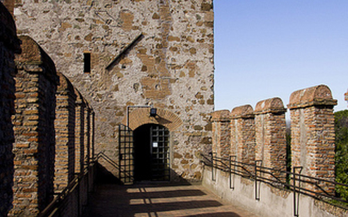 Вход в катакомбы святого Каллиста